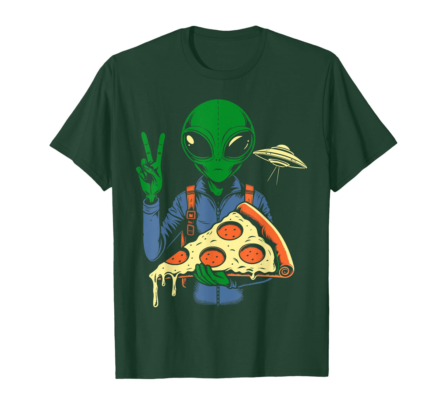 Alien pizza T-Shirt