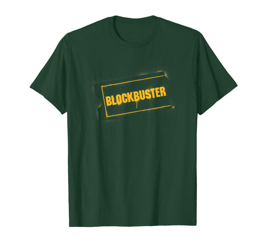 Blockbuster Spraypainted Logo T-Shirt