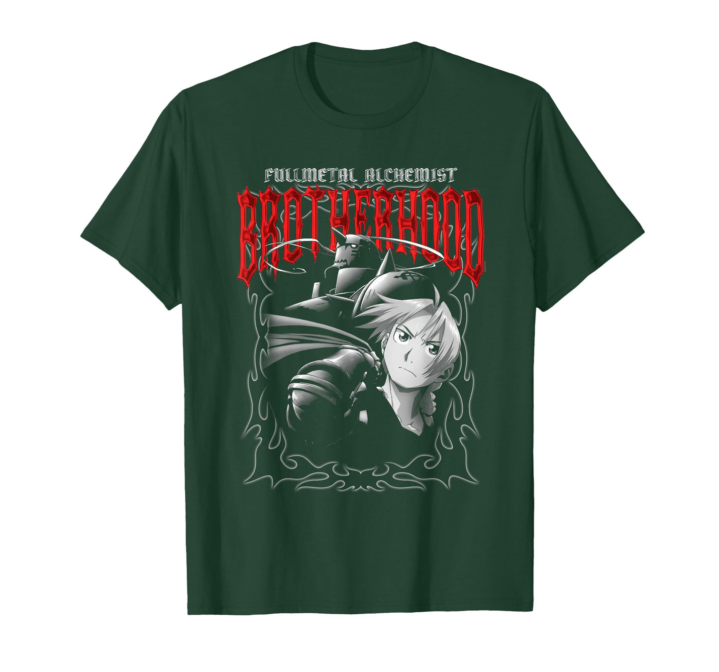 Fullmetal Alchemist: Brotherhood Gothic Frame Brothers Anime T-Shirt