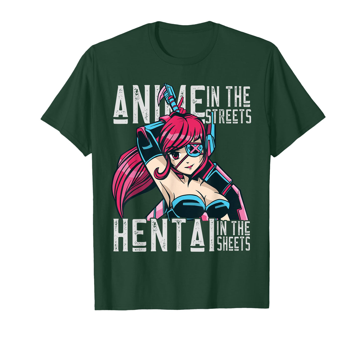 Anime Girls Hantai Shirts Uncensored T-Shirt