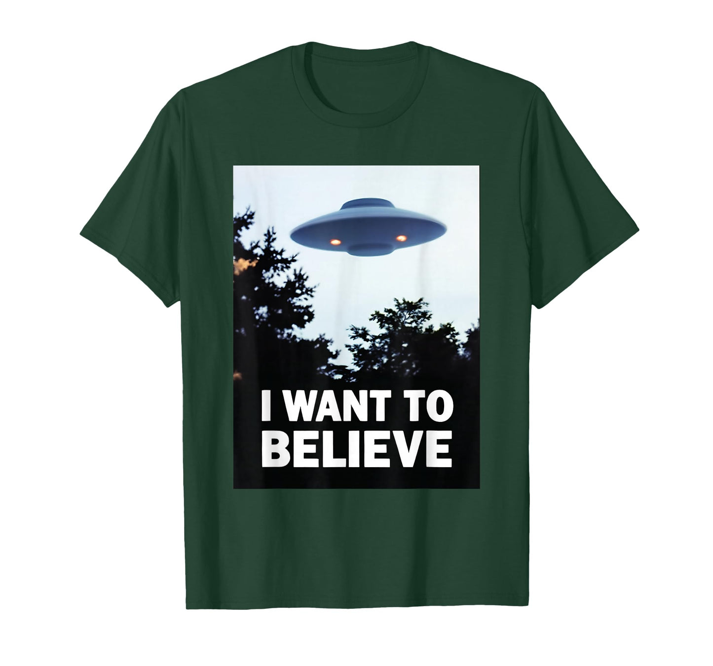I Want To Believe Classic UFO UAP Photo Dream Encounter T-Shirt