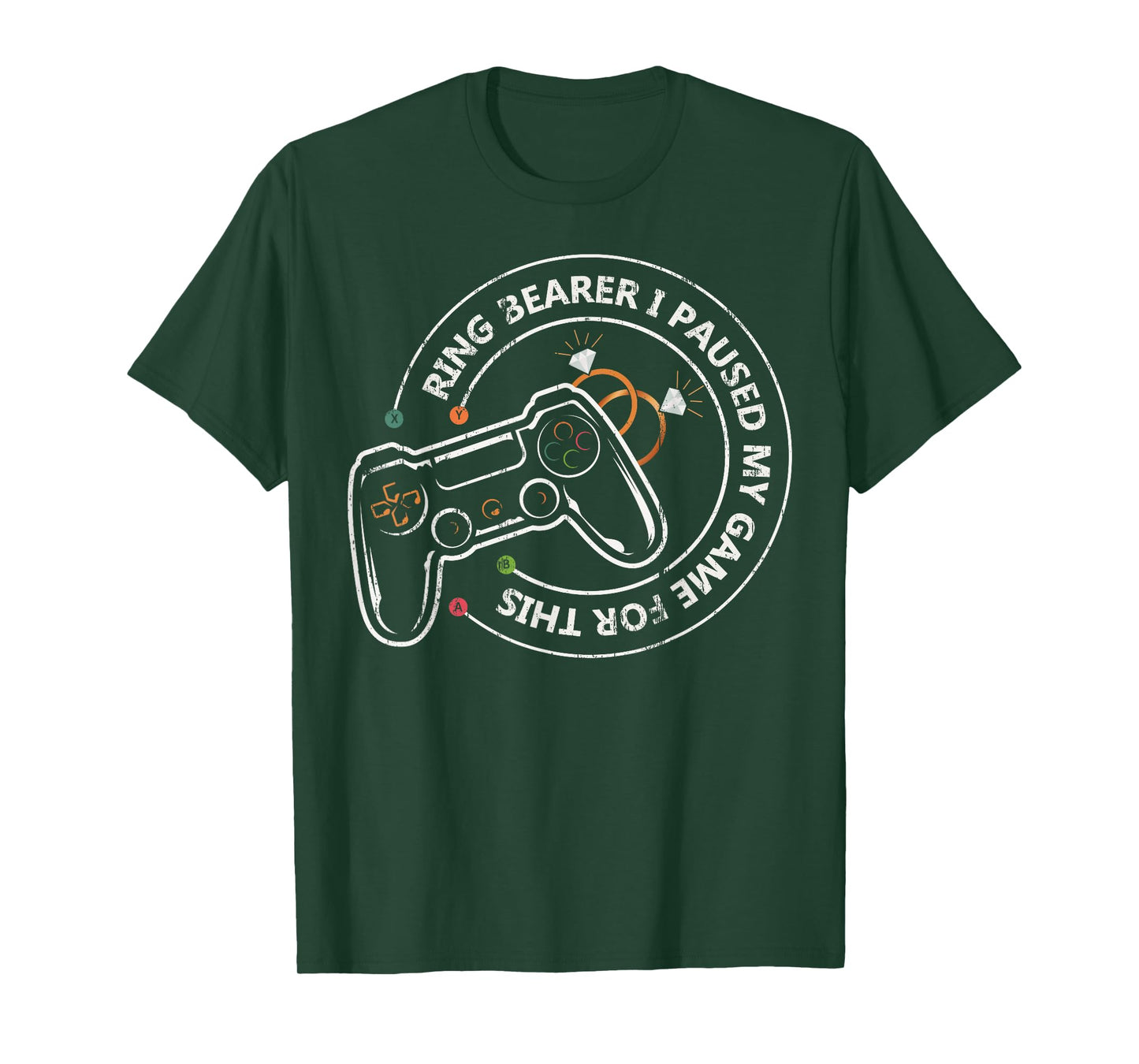 Ring Bearer I Paused My Game For This T-Shirt
