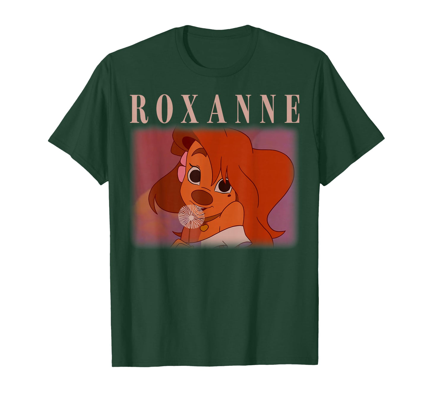 Disney A Goofy Movie Roxanne Vintage Valentine Portrait T-Shirt