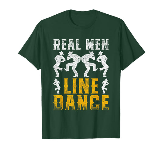 Real Men Line Dance T-Shirt