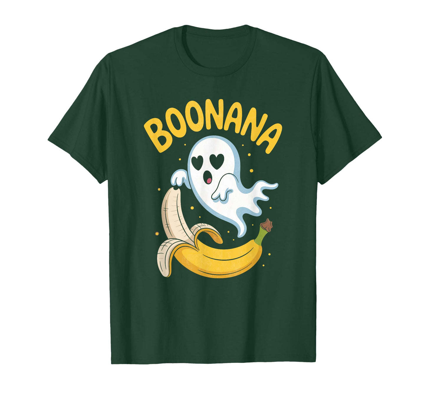 Boonana Cute Ghost Banana Halloween Costume T-Shirt