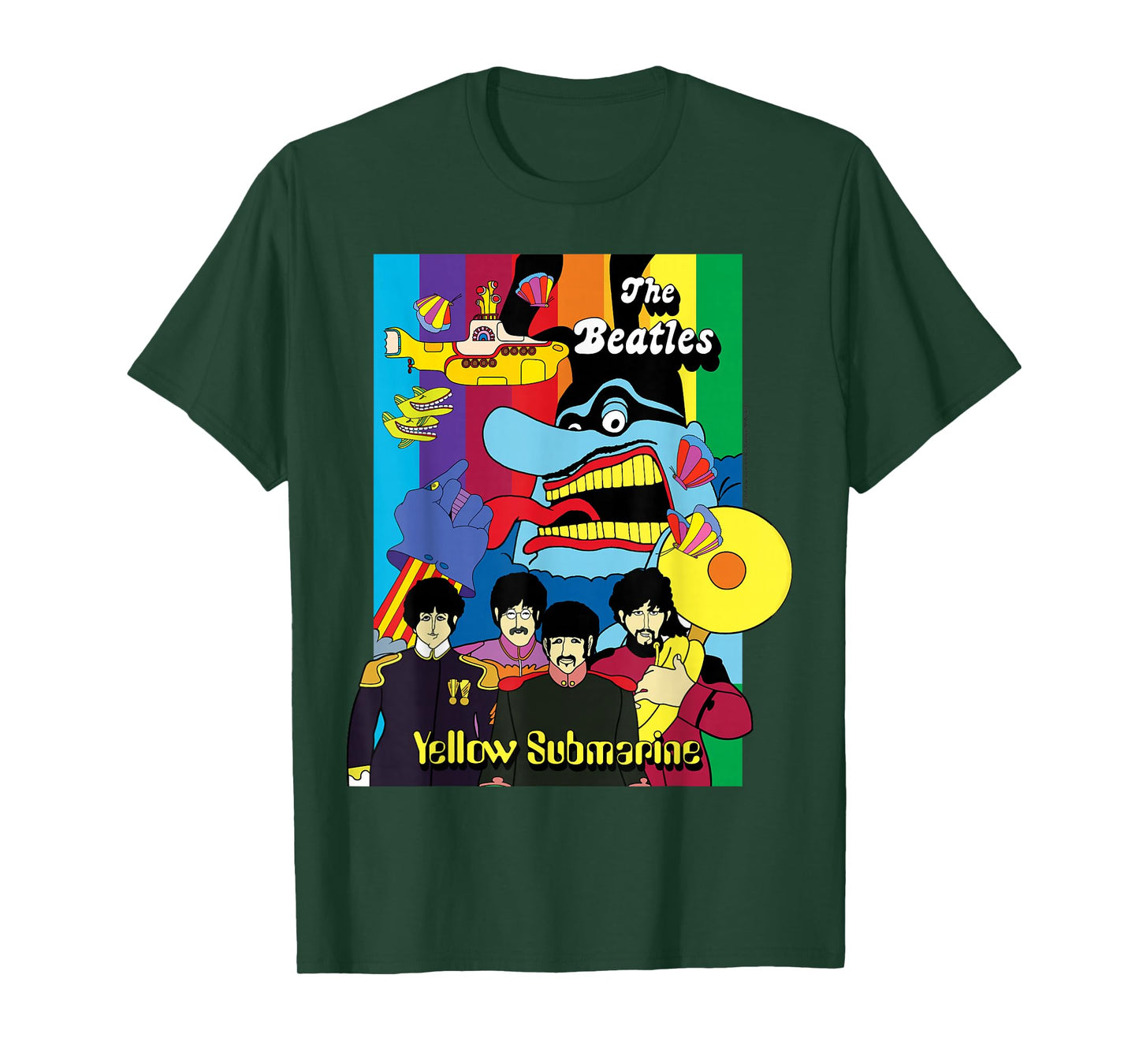The Beatles - Collage Poster T-Shirt