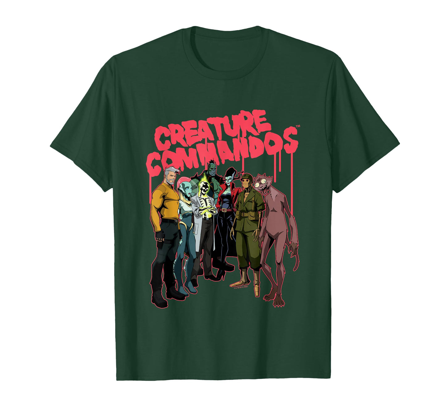 Creature Commandos Task Force M Group Shot T-Shirt