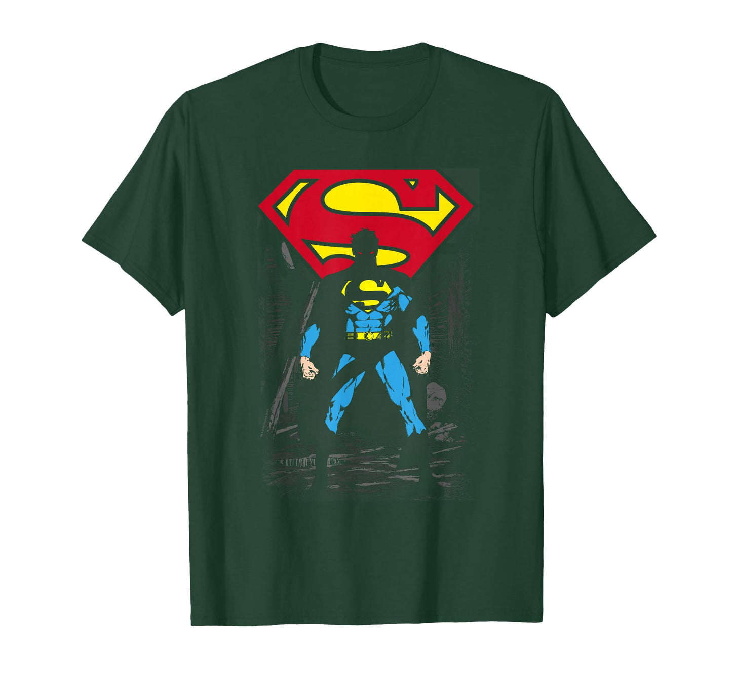 Superman Dark Alley T Shirt T-Shirt