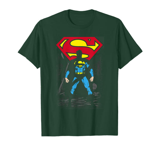 Superman Dark Alley T Shirt T-Shirt