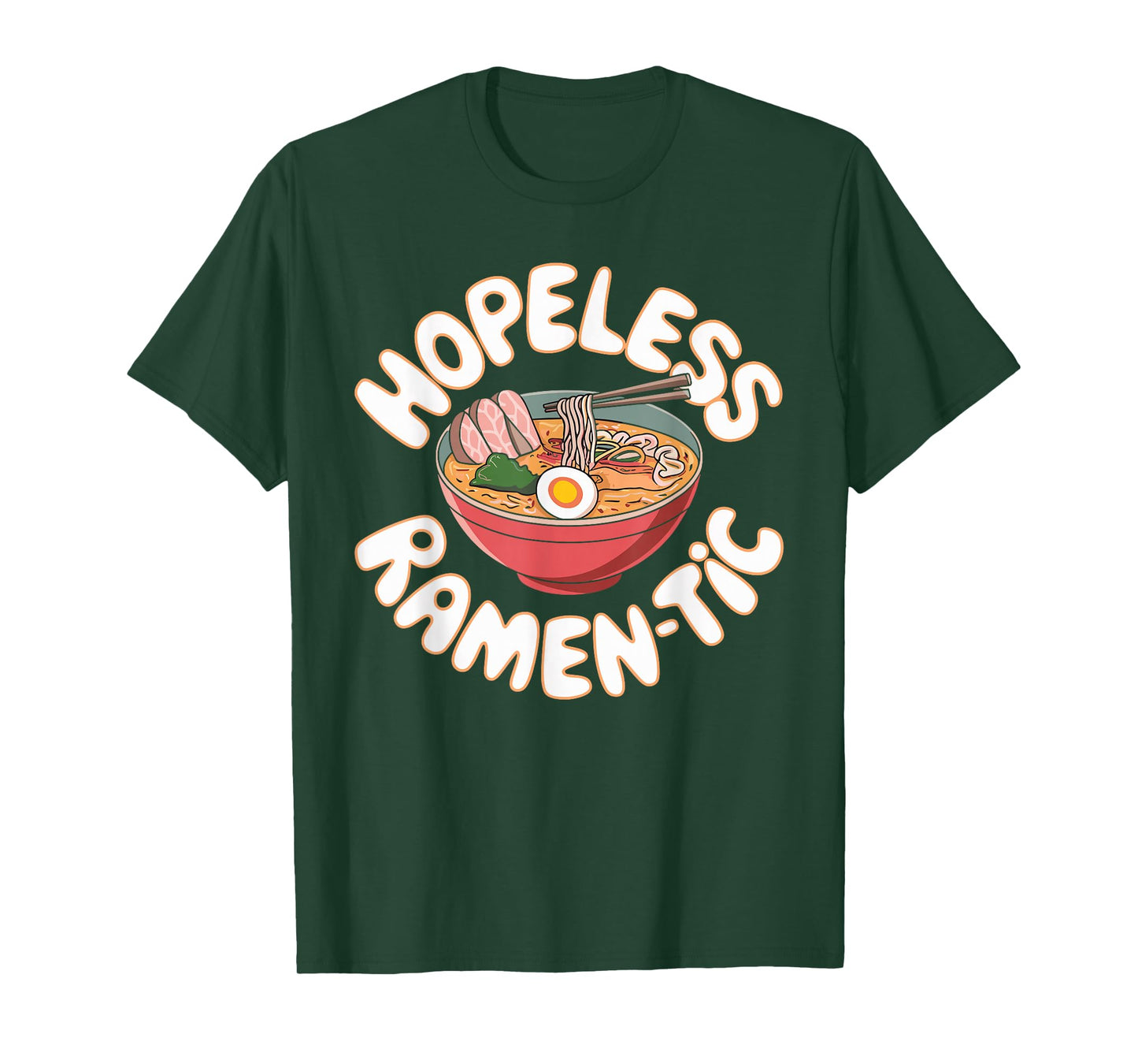 Hopeless Ramen Tic Quirky Ramen T Shirt for Foodies T-Shirt
