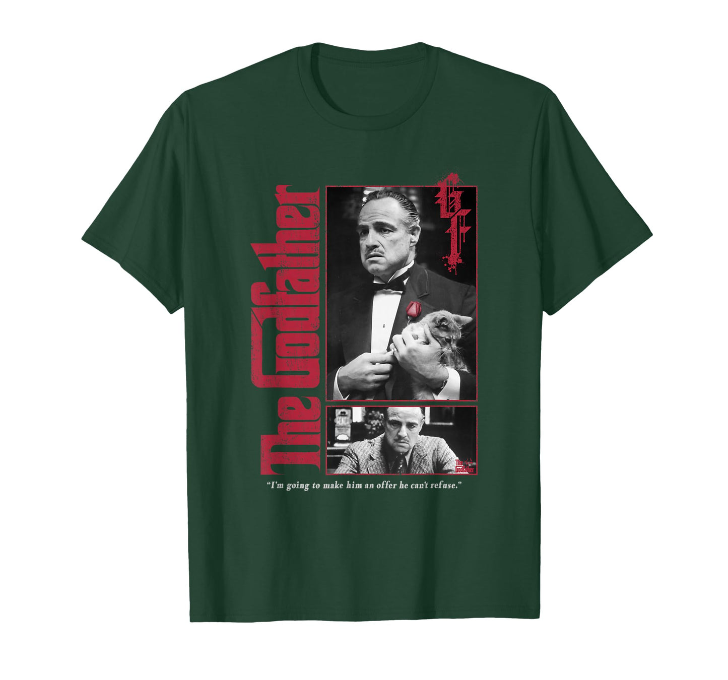 The Godfather Don Vito Offer Classic Quote Poster T-Shirt