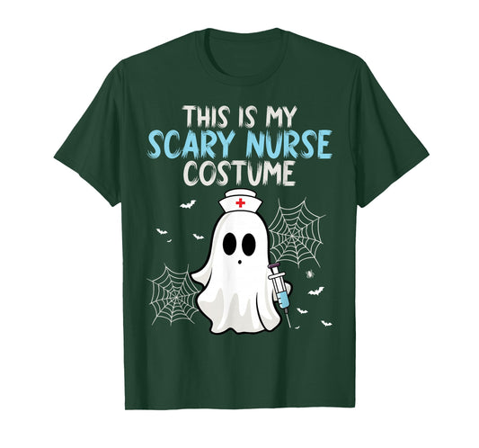 This Is My Scary Nurse Costume - Halloween Spooky Nursing T-Shirt