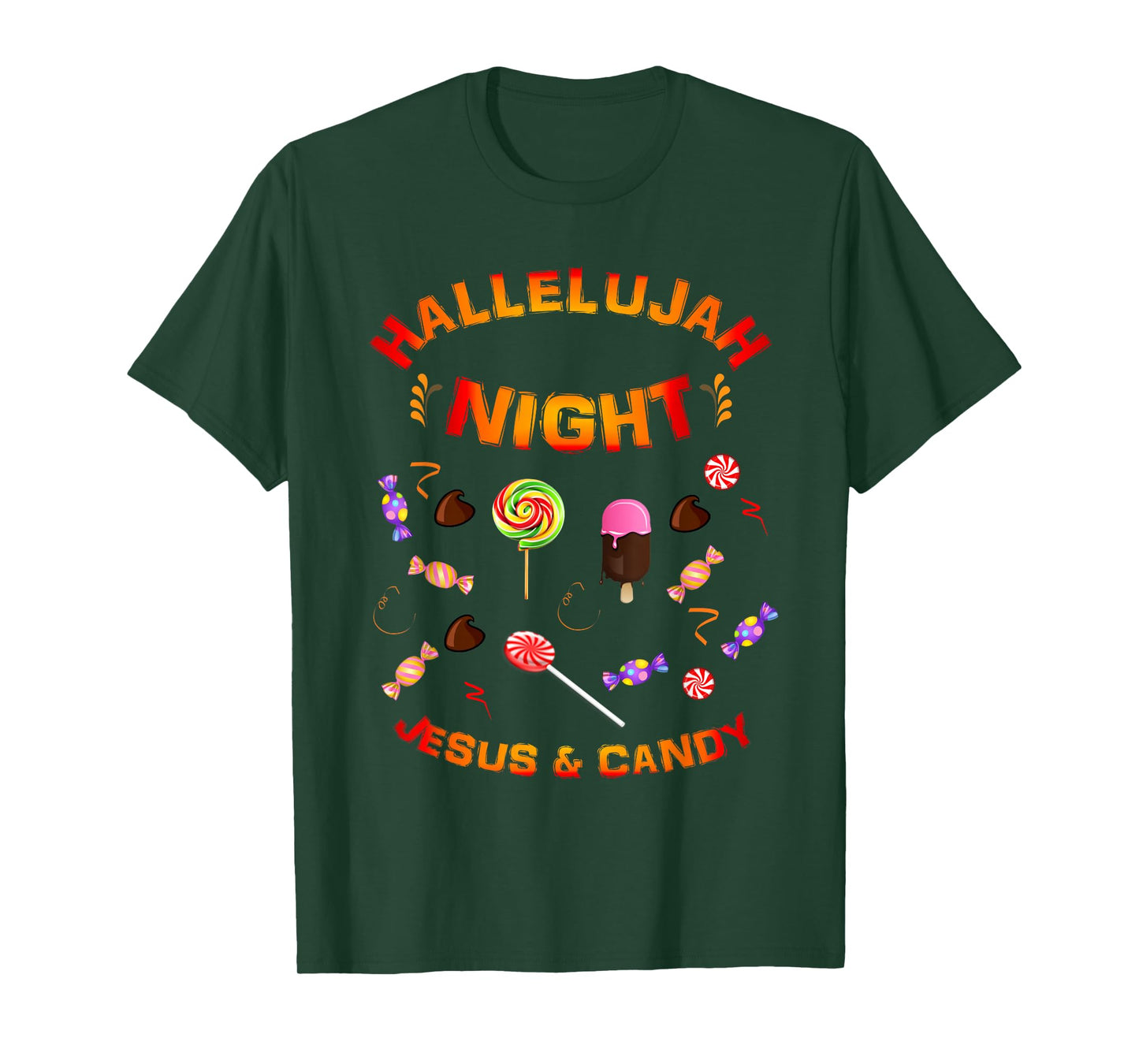 Hallelujah Night Religious Halloween Alternative Celebration T-Shirt