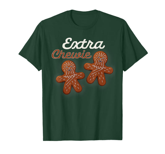 Star Wars Extra Chewie Chewbacca Gingerbread Funny Holiday T-Shirt