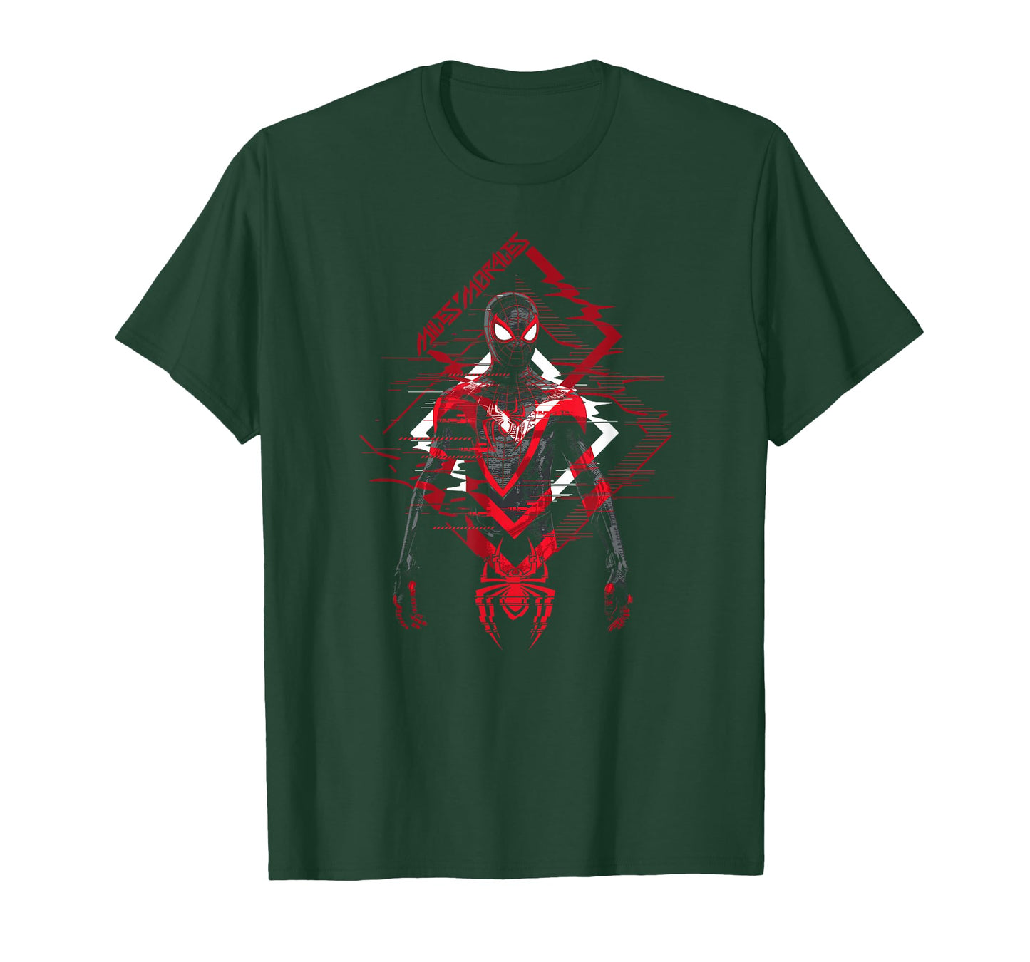 Marvel Spider-Man: Miles Morales Game Spidey Glitch T-Shirt