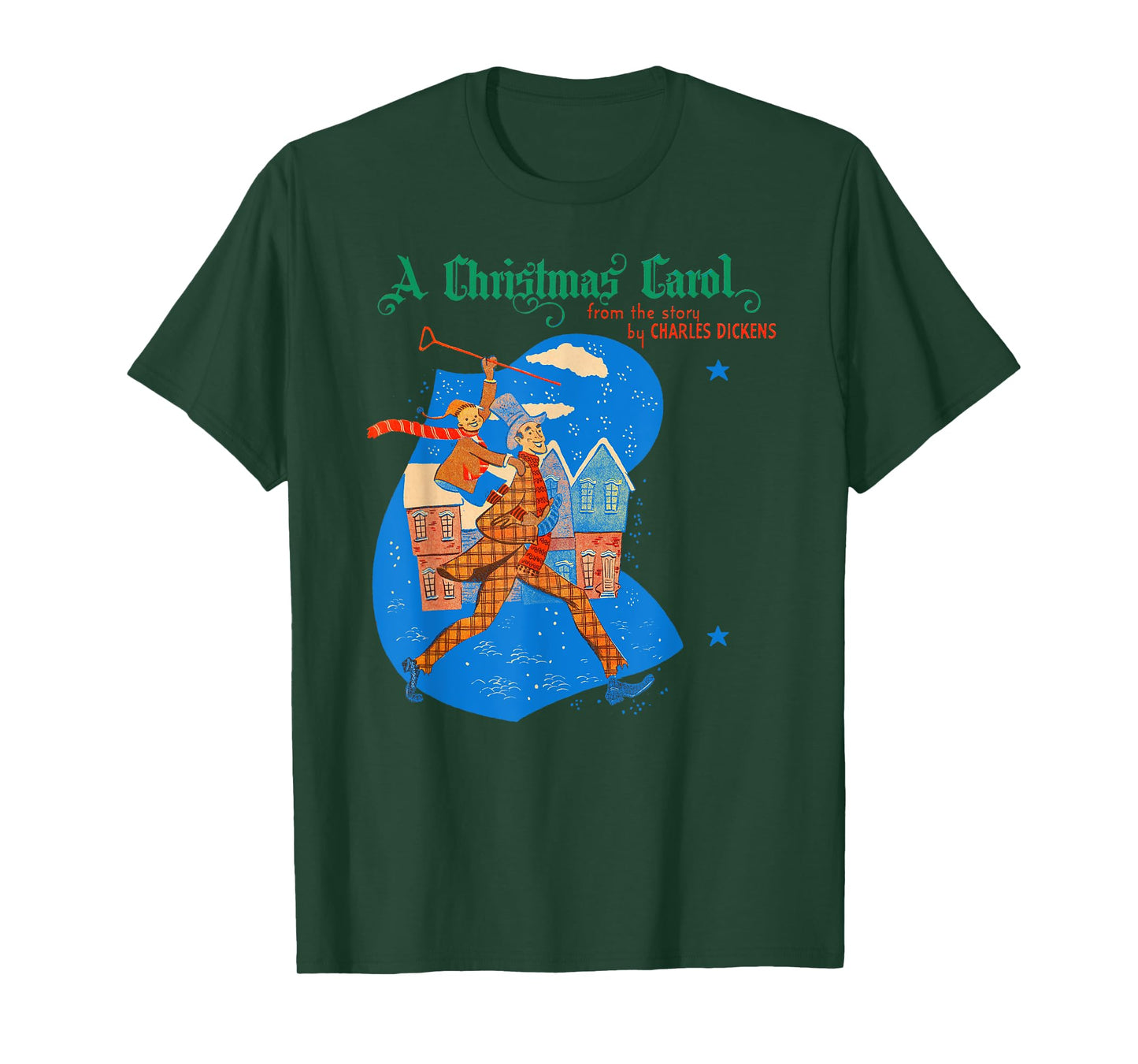 Bah Humbug Scrooge A Christmas Carol Tiny Tim Winter Gift T-Shirt