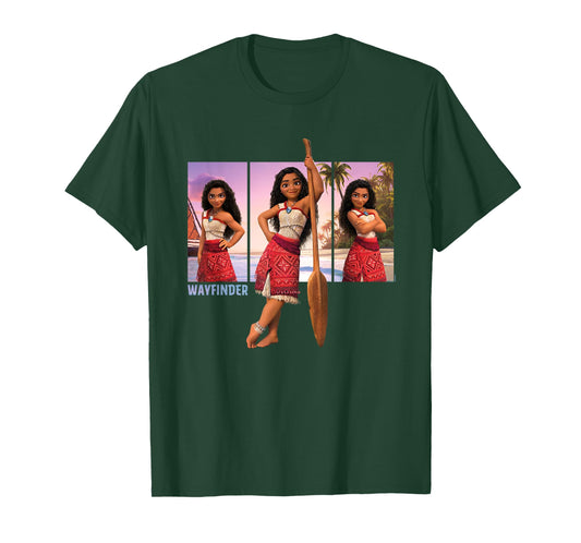 Disney Moana 2 Wayfinder Moana with Oar Pose Trio T-Shirt