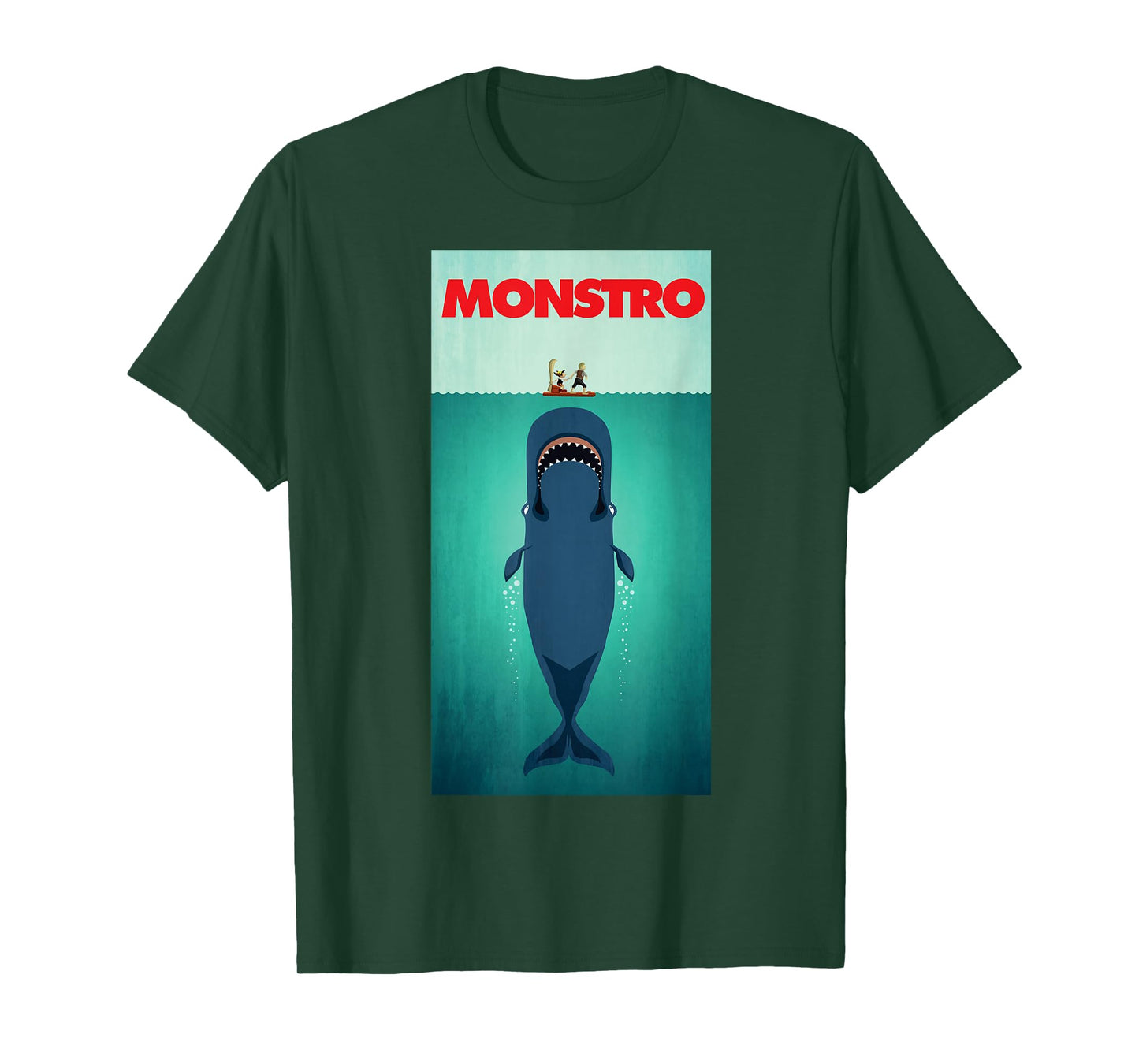 Black Whale Monstro T-Shirt