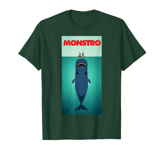 Black Whale Monstro T-Shirt