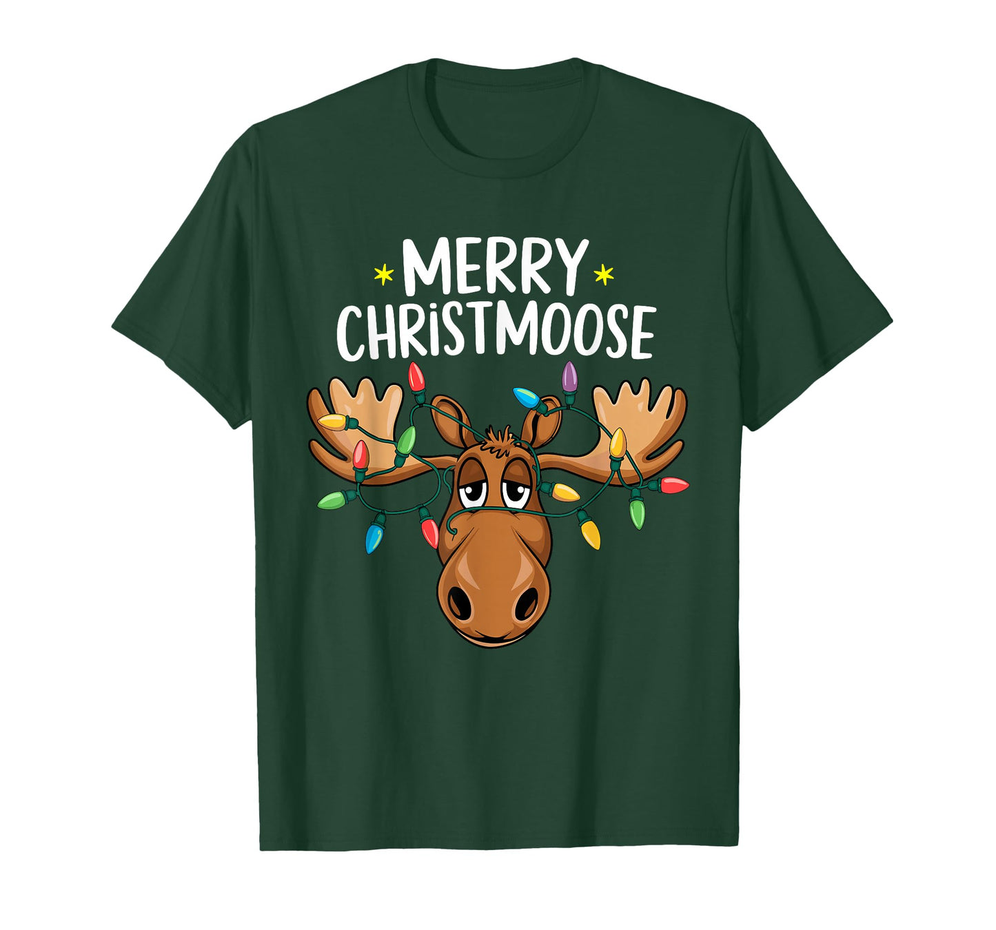 Merry Christmas Reindeer Xmas Family Men Women T-Shirt