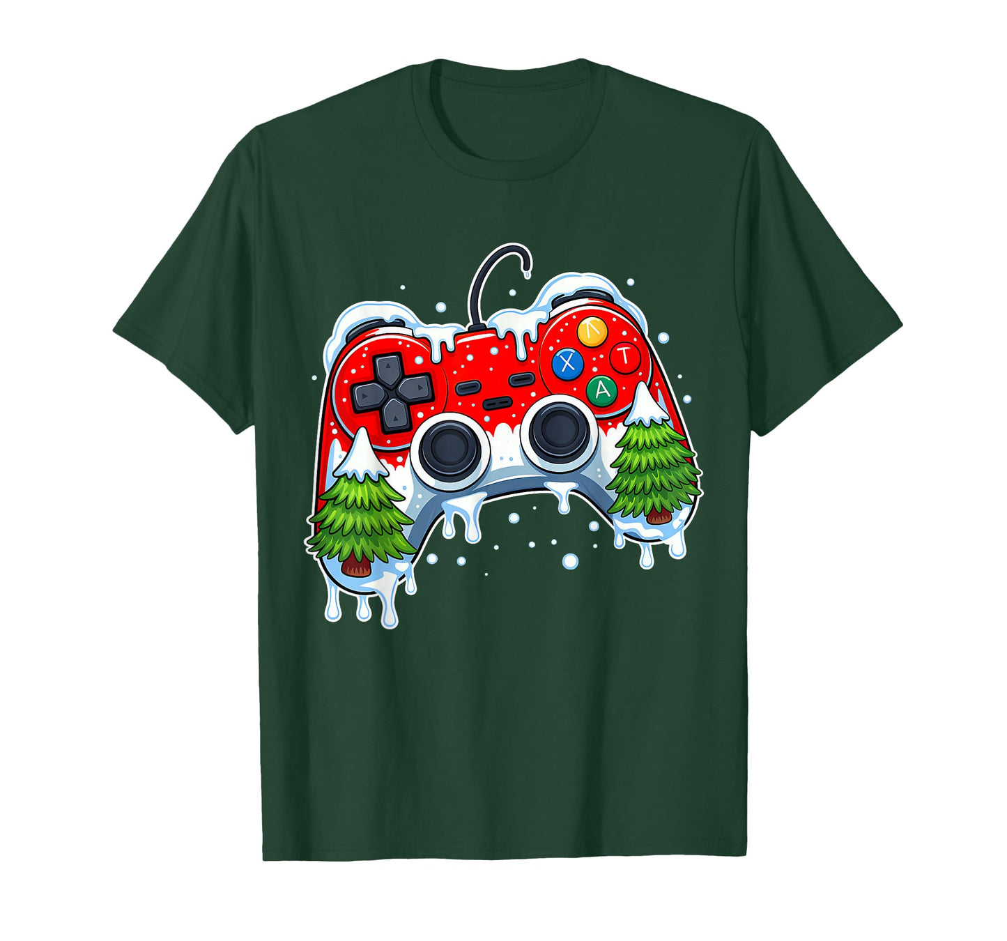 Video Game Gamer Christmas Gaming Xmas Men Boys Youth Kids T-Shirt