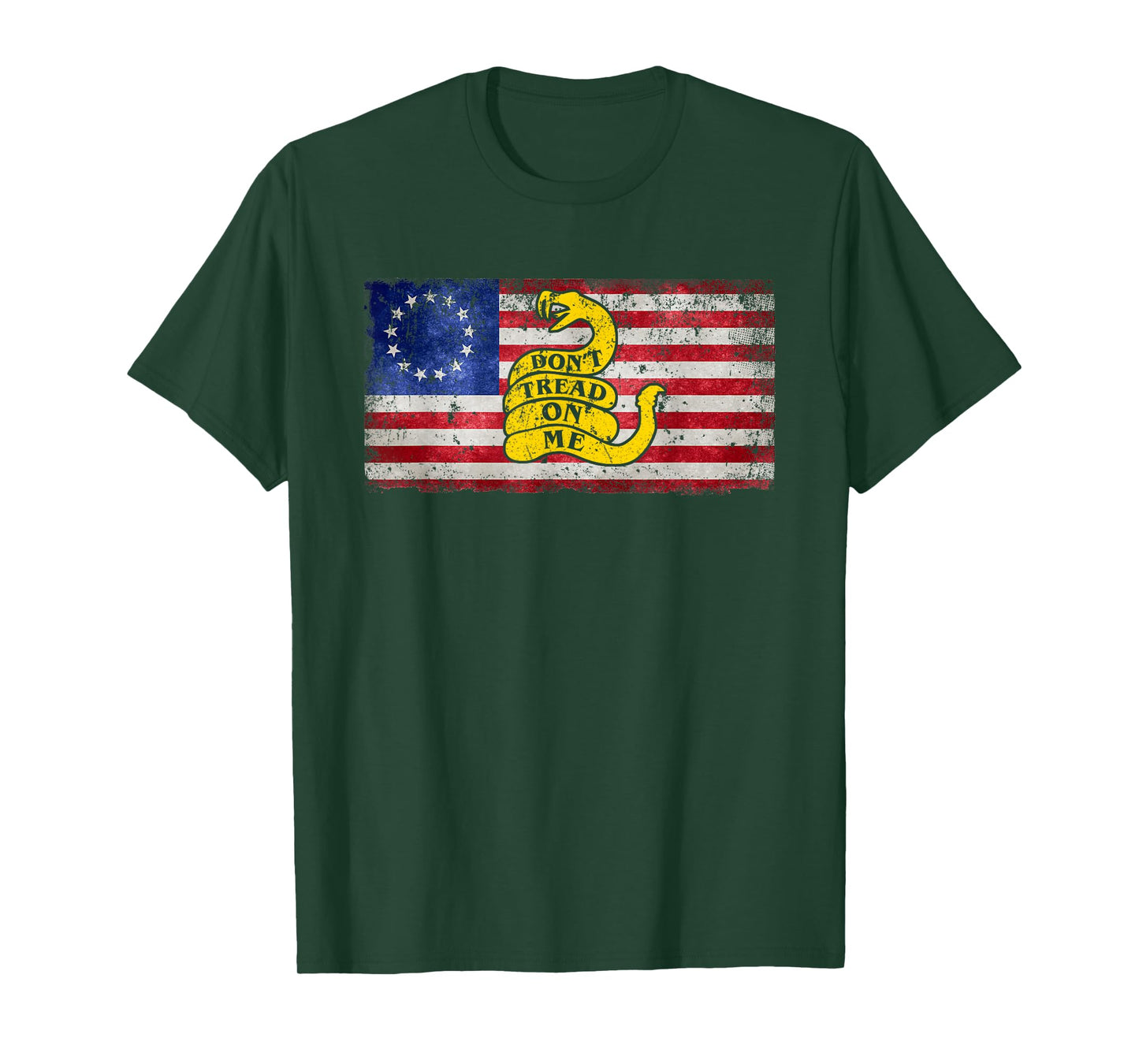 Betsy Ross Flag Dont Tread Patriotic on Me for Men Women T-Shirt