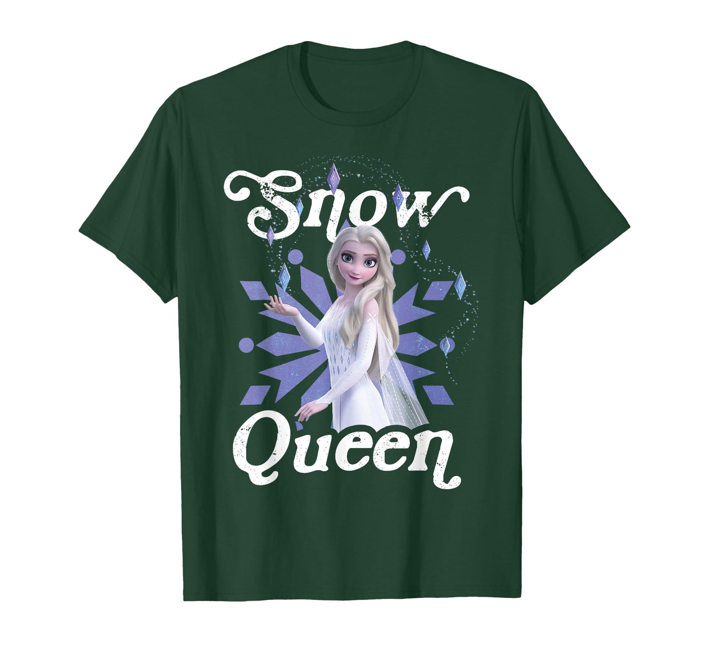 Disney Frozen 2 Elsa Snow Queen Portrait T-Shirt