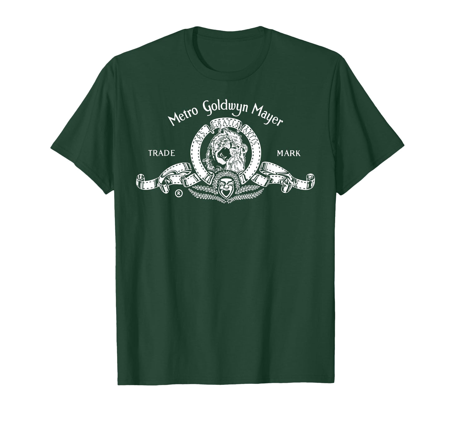 MGM Classic Lion White Logo T-Shirt