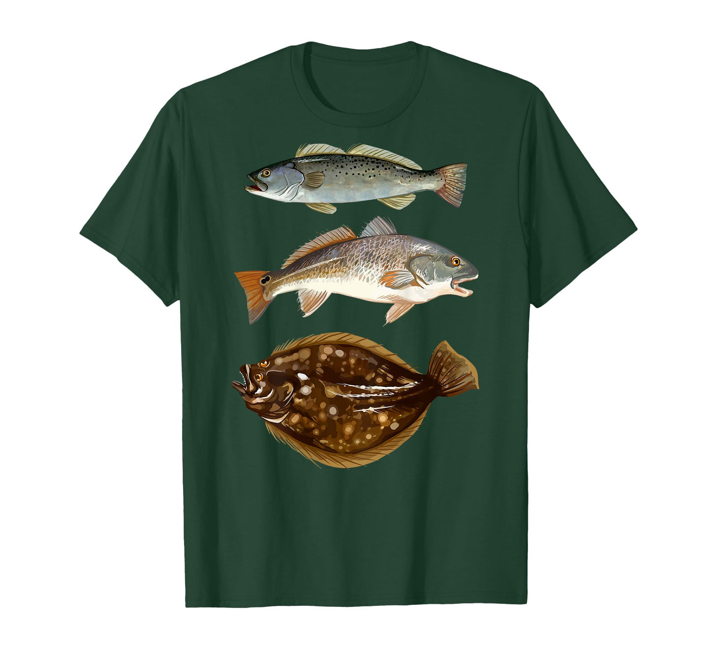 Texas Slam | Florida Slam | Carolina Slam Fishing T-Shirt
