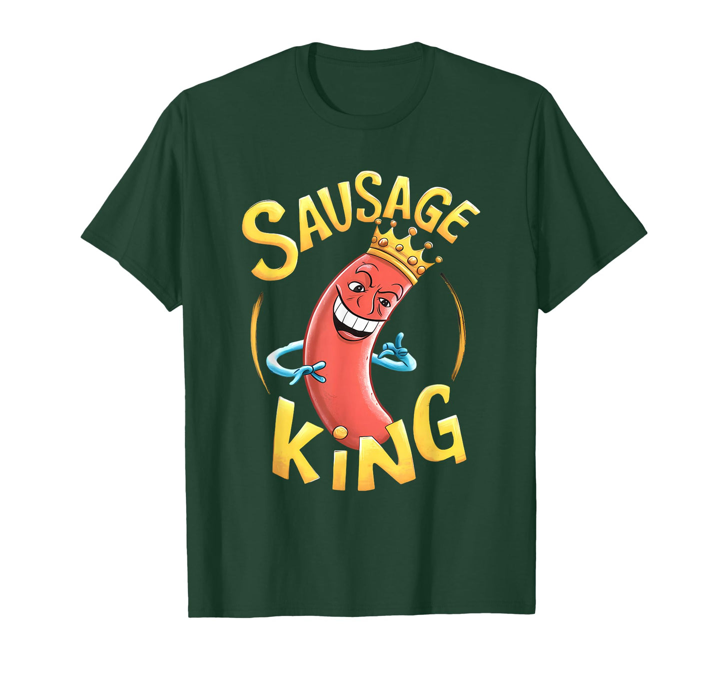 Sausage King Men Boys T-Shirt