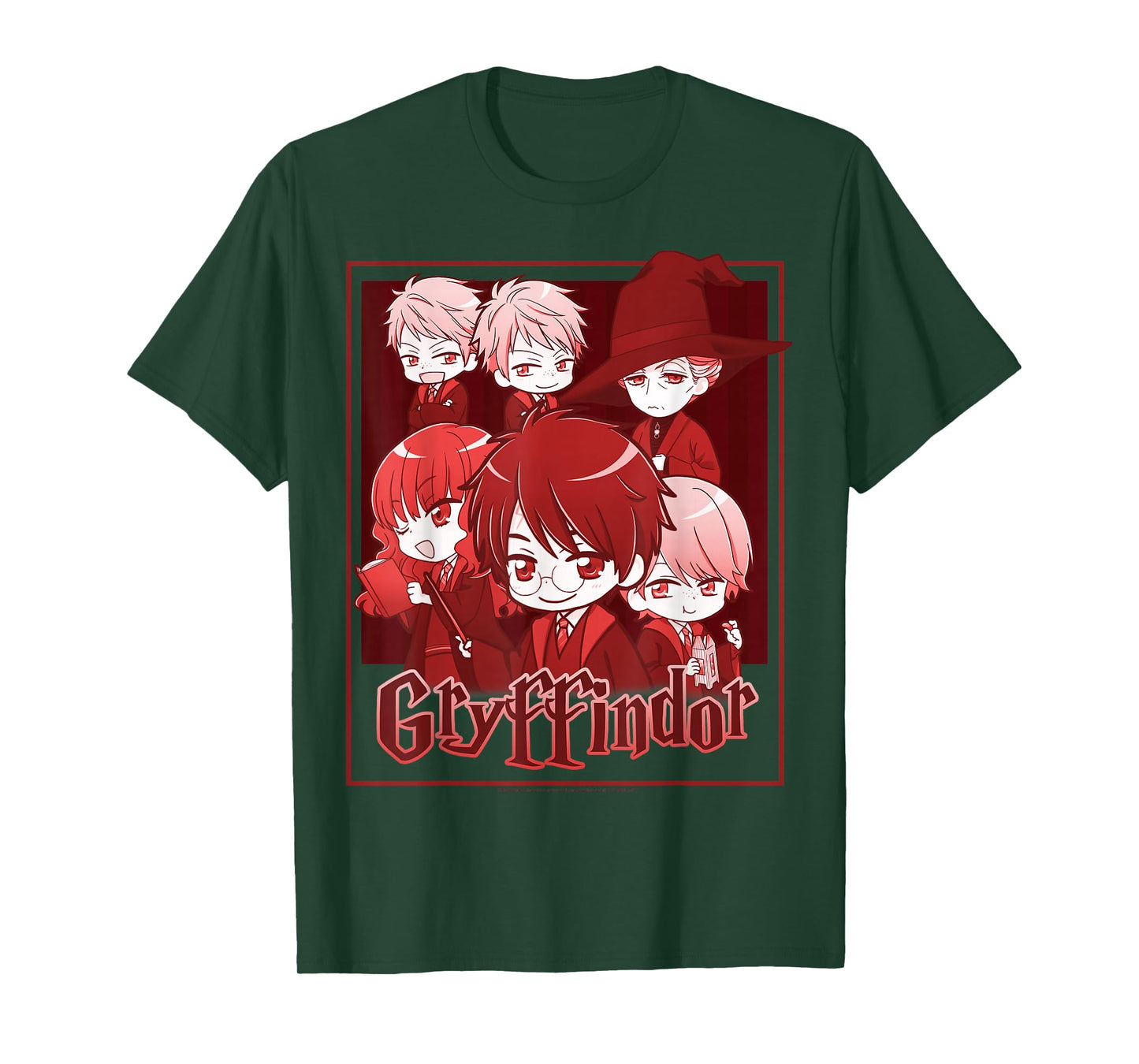Harry Potter Gryffindor House Group Shot Anime T-Shirt