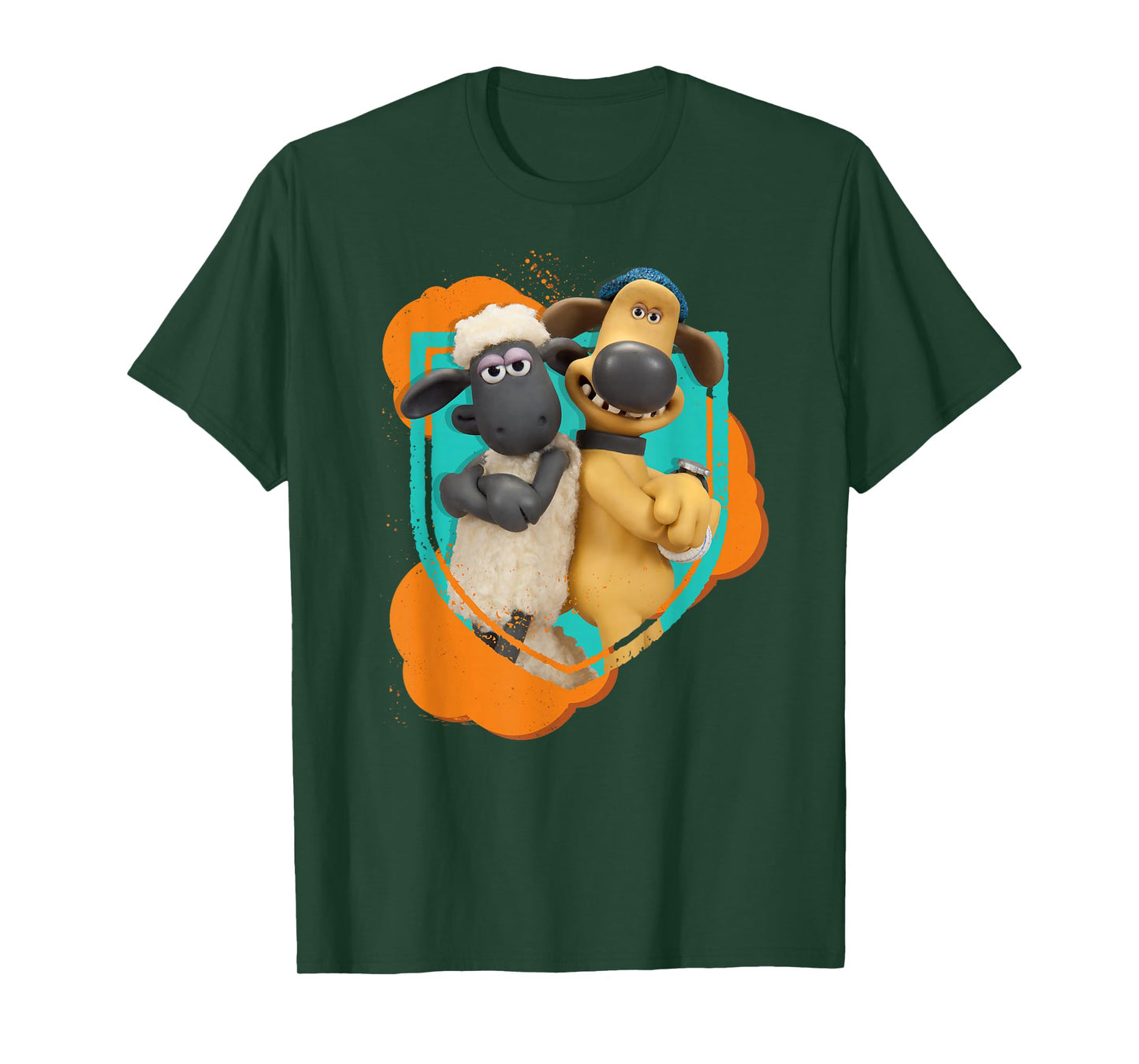 Shaun The Sheep: Shaun and Bitzer Best Friends T-Shirt T-Shirt