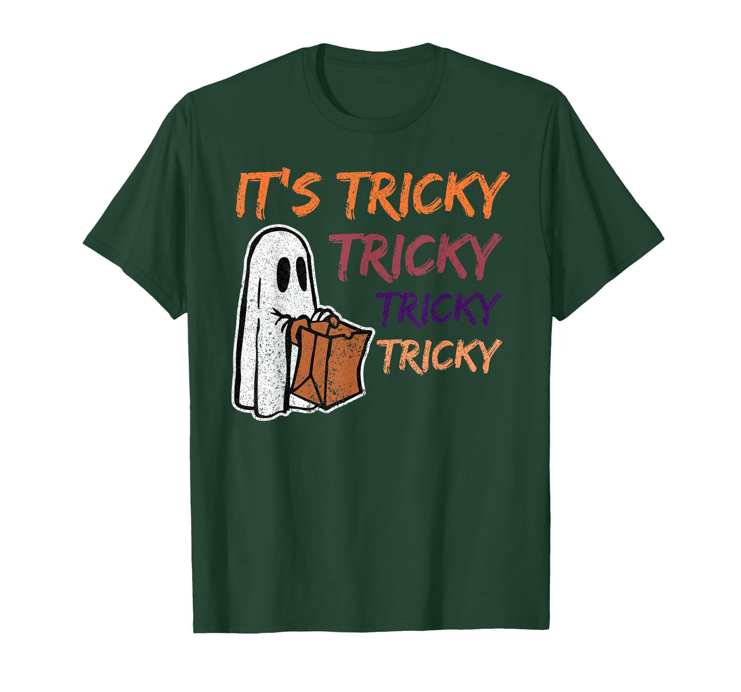 Funny Halloween Boo for Kids: It's Tricky Tricky Tricky T-Shirt