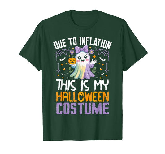 Due to Inflation This is My Halloween Costume T-Shirt