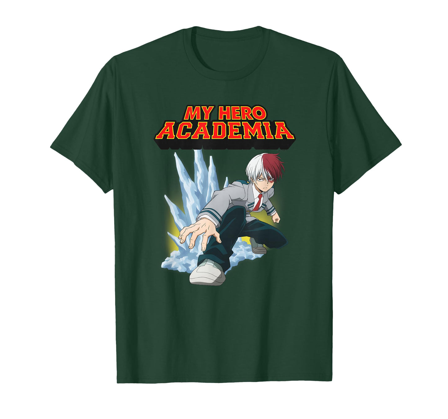 My Hero Academia Shoto Todoroki Half-Cold Half-Hot T-Shirt