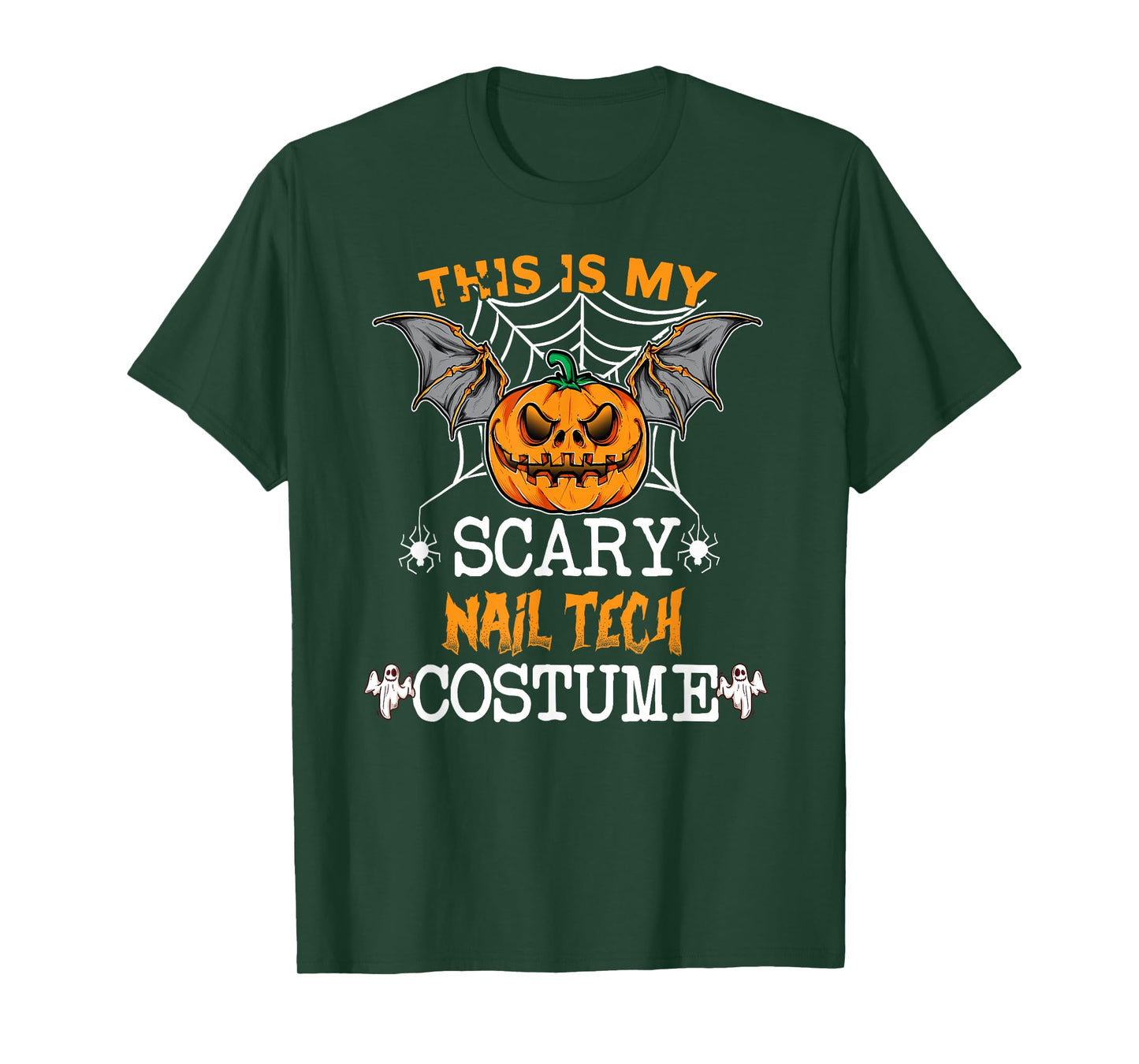 This Is My Scary Nail Tech Costume Halloween Party T-Shirt