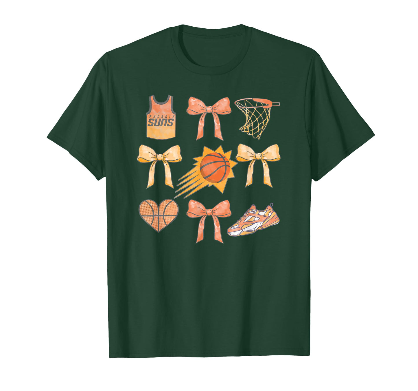 NBA Phoenix Suns Bow Grid T-Shirt