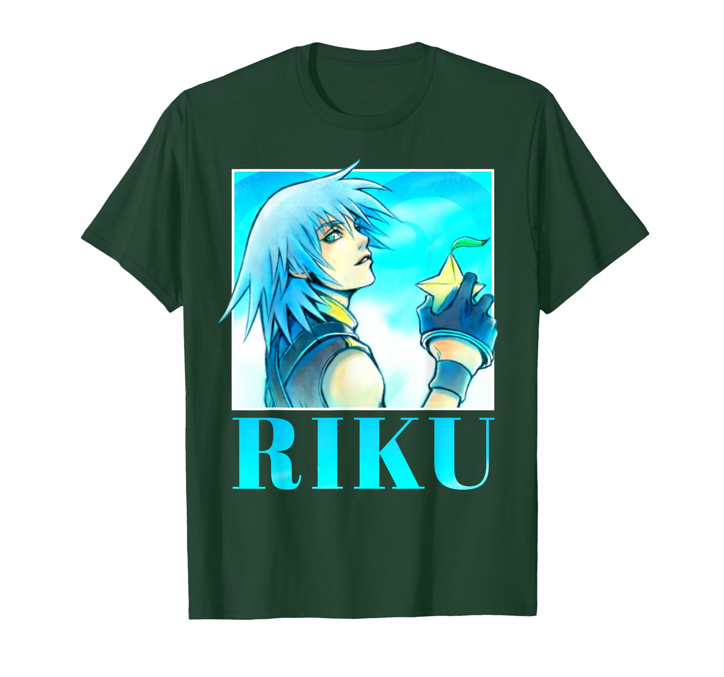 Disney Kingdom Hearts Riku Paopu Fruit Portrait T-Shirt