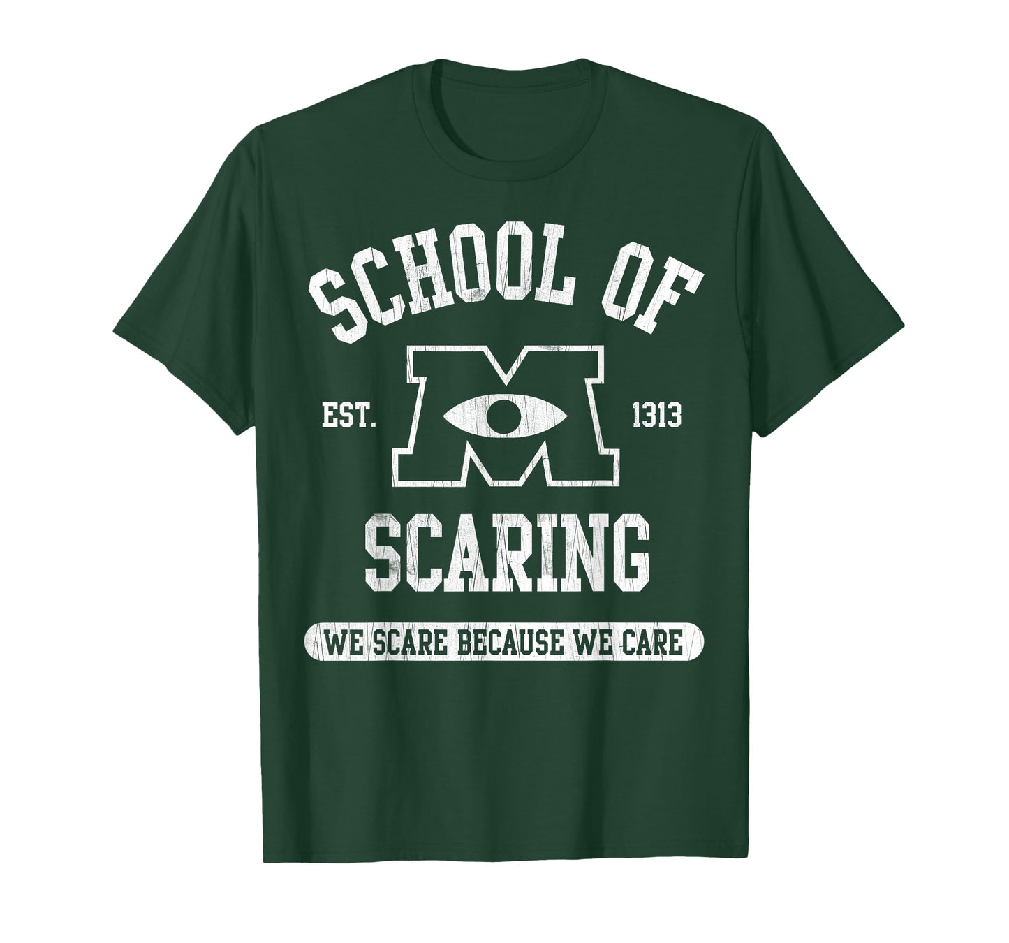 Disney Pixar Monsters University School of Scaring EST. 1313 T-Shirt