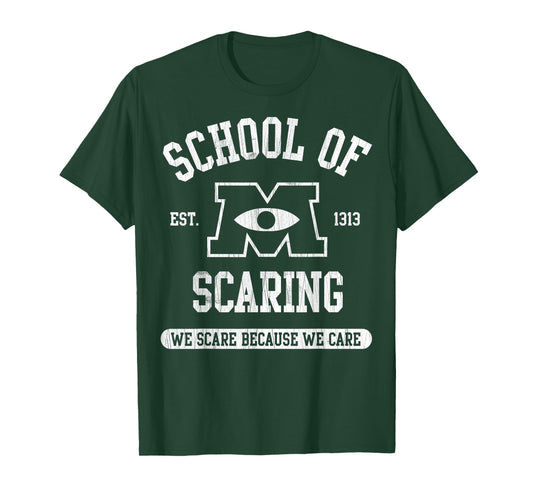 Disney Pixar Monsters University School of Scaring EST. 1313 T-Shirt