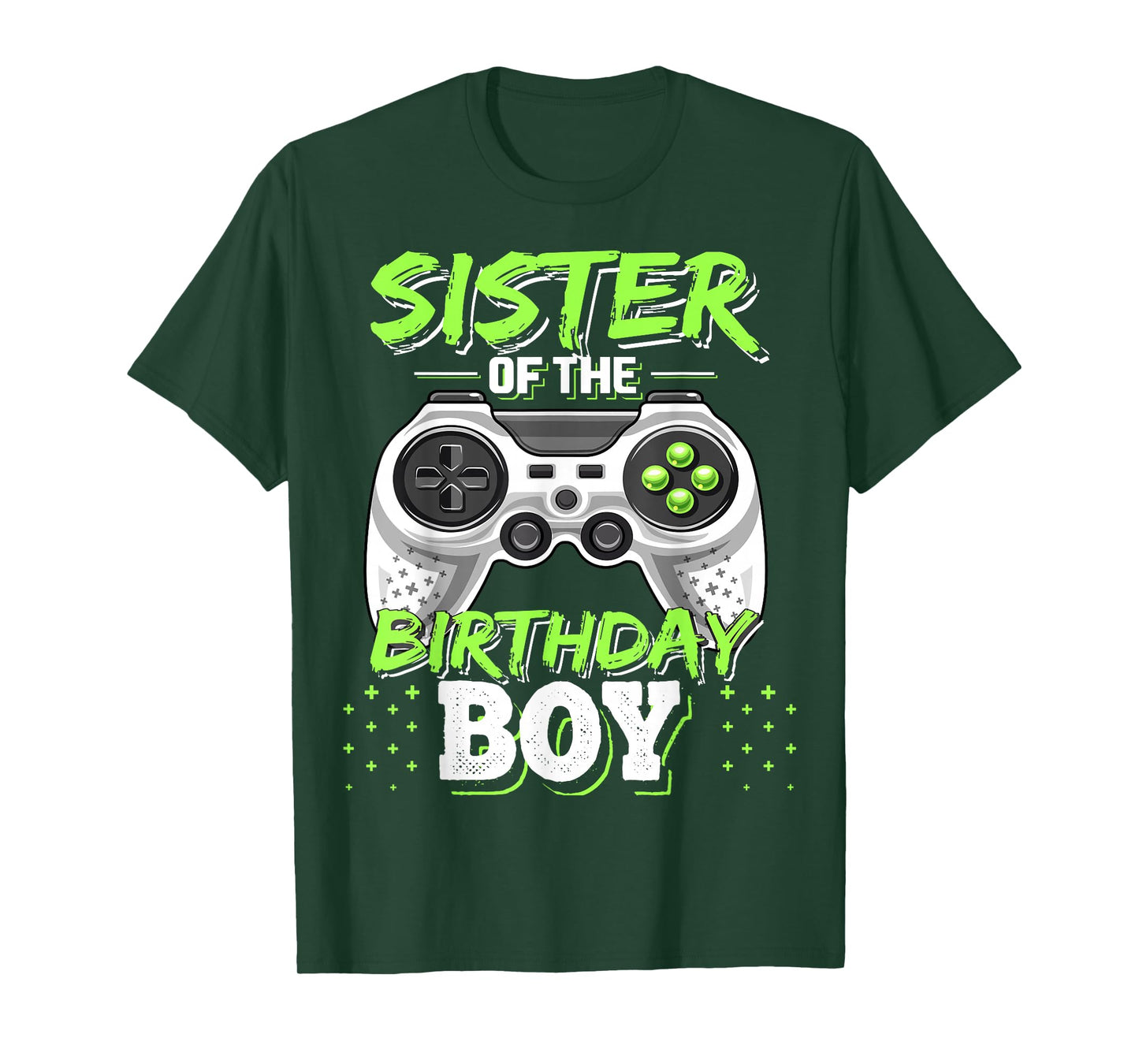 Sister of the Birthday Boy Matching Video Game Birthday Gift T-Shirt
