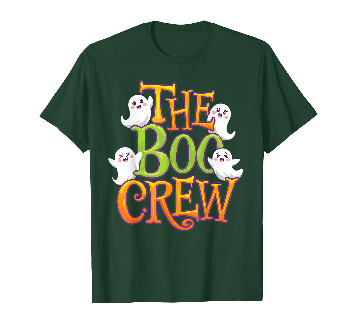 Halloween Ghost The Boo Crew T-Shirt