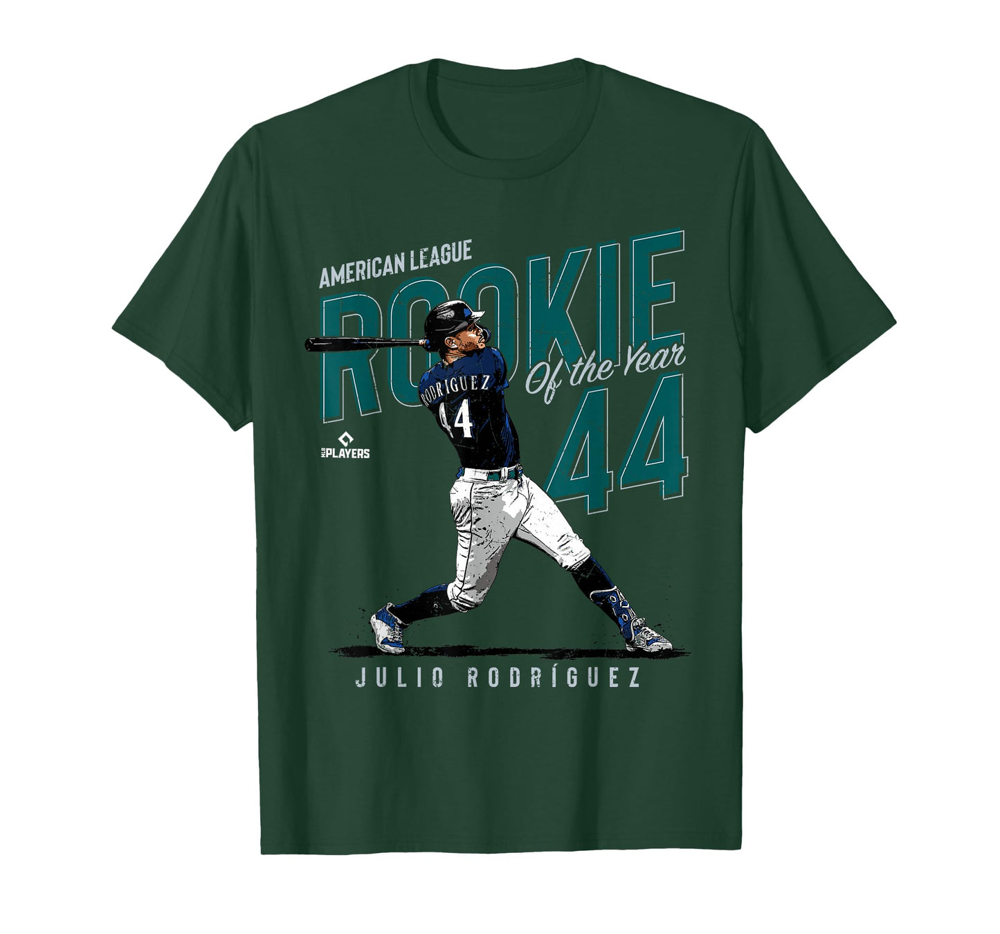 Rookie of the Year Julio Rodriguez Seattle MLBPA T-Shirt