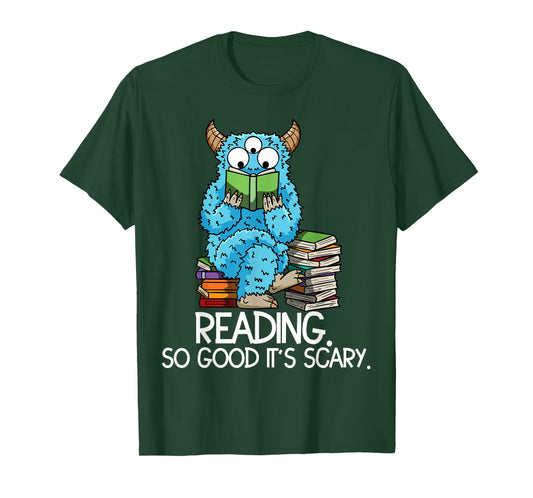 Reading Funny Monster Quote Meme Bookworm Book Reader T-Shirt