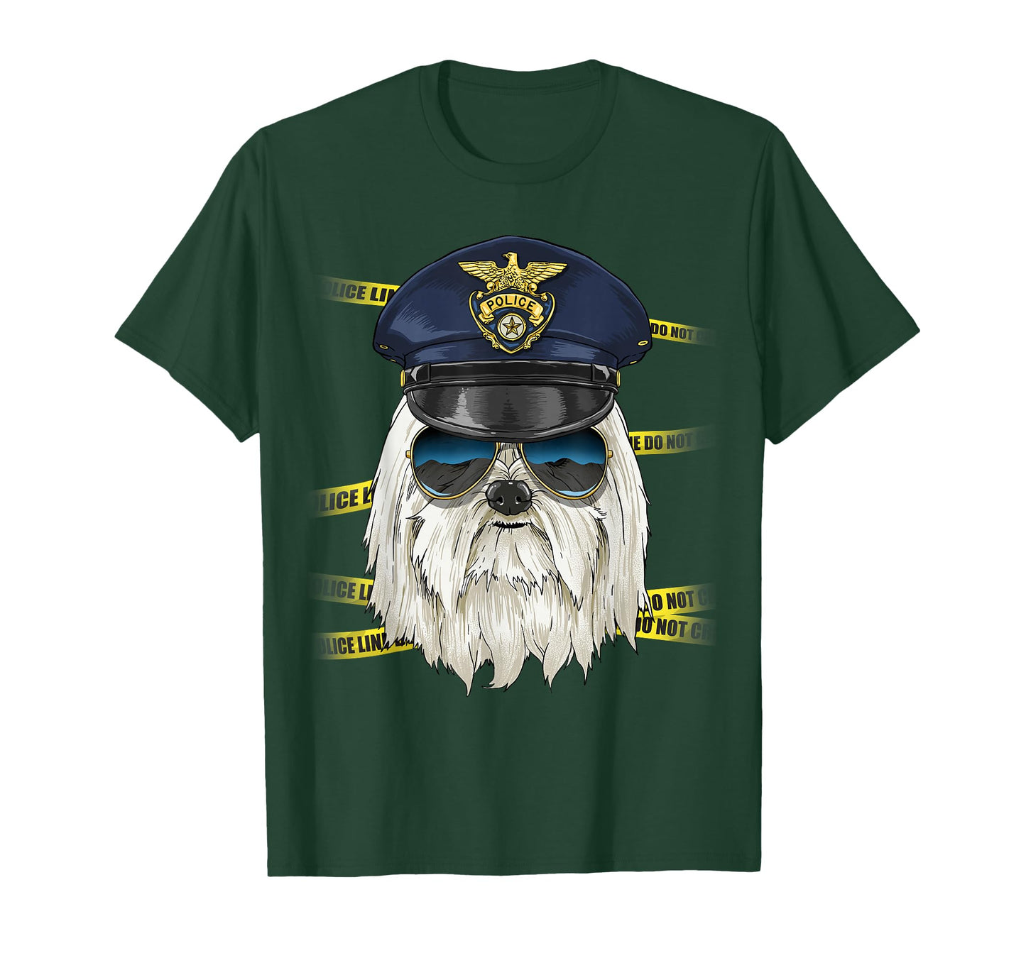 Maltese Police Maltese K-9 Dog Lover T-Shirt