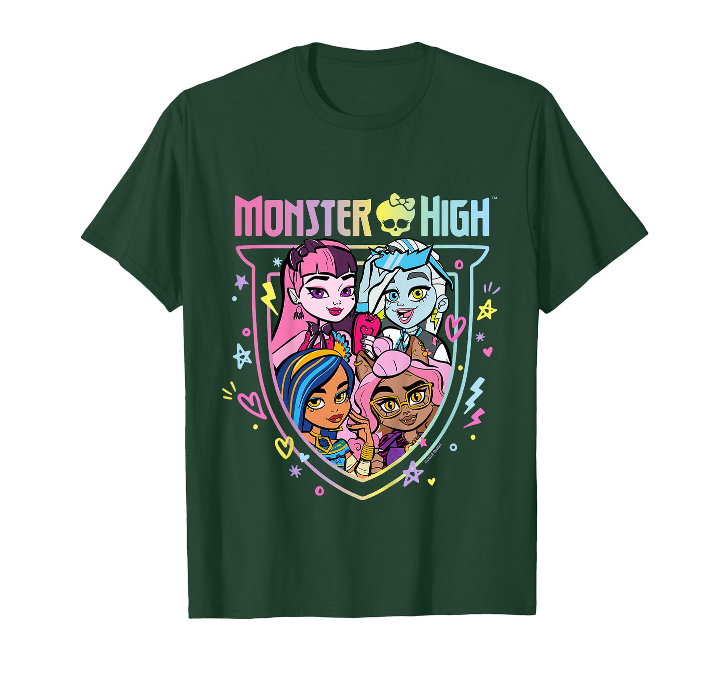 Kids Monster High - MH Rainbow Group T-Shirt
