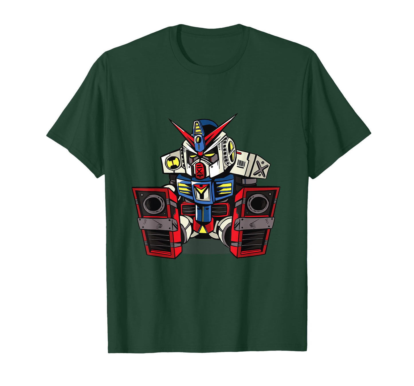 Sleepy Mecha Robot Science Fiction Anime T-Shirt
