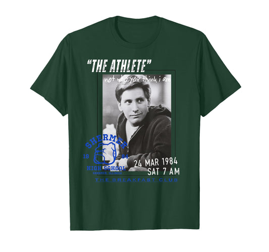 The Breakfast Club Andrew The Athlete Shermer High T-Shirt