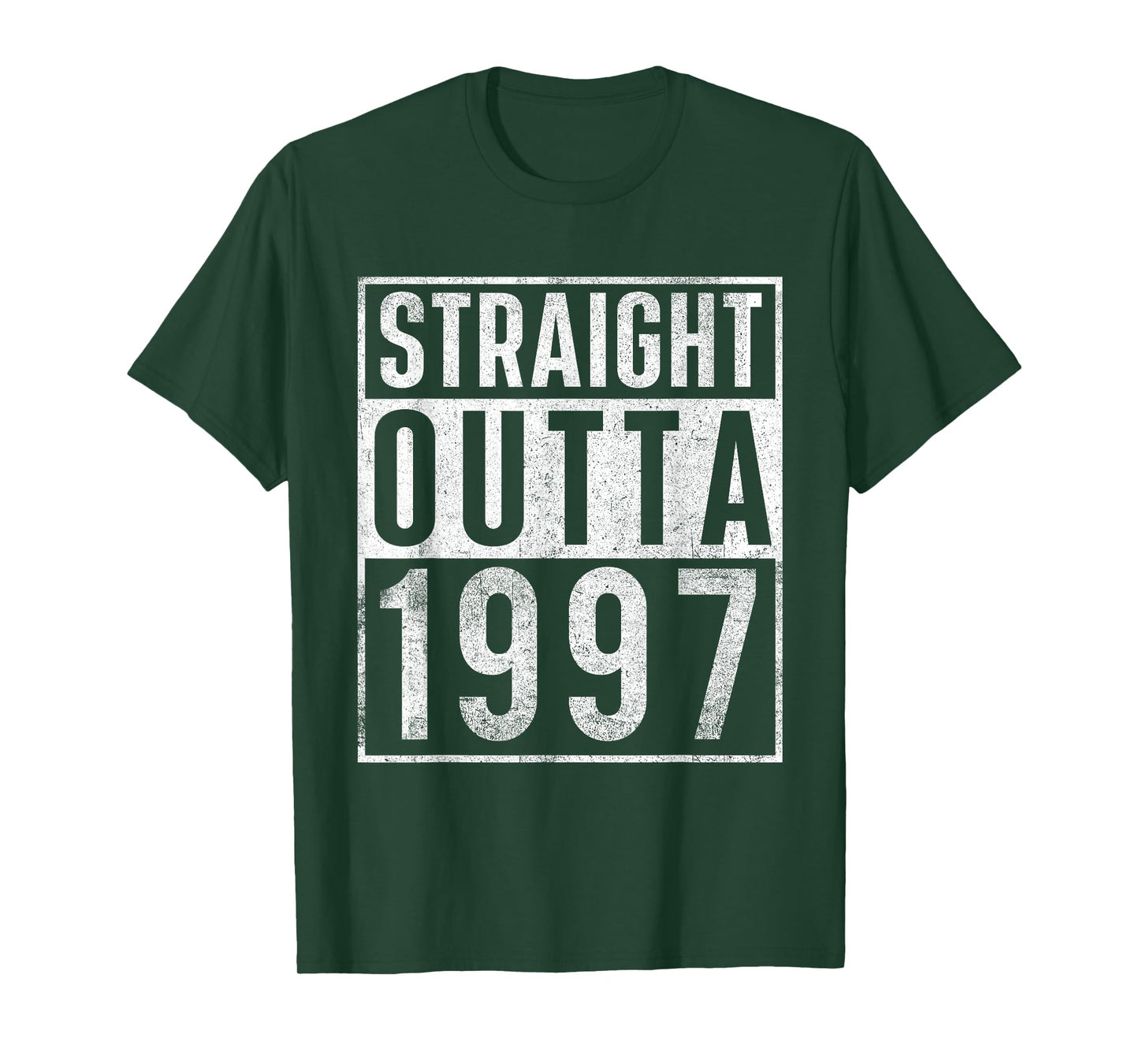 Straight Outta 1997 Year of Birth Birthday T-Shirt