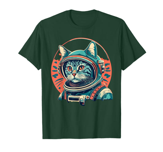 Space Kitty | Galaxy Cat | Catstronaut | Cat Astronaut T-Shirt for Men Women Girls Kids